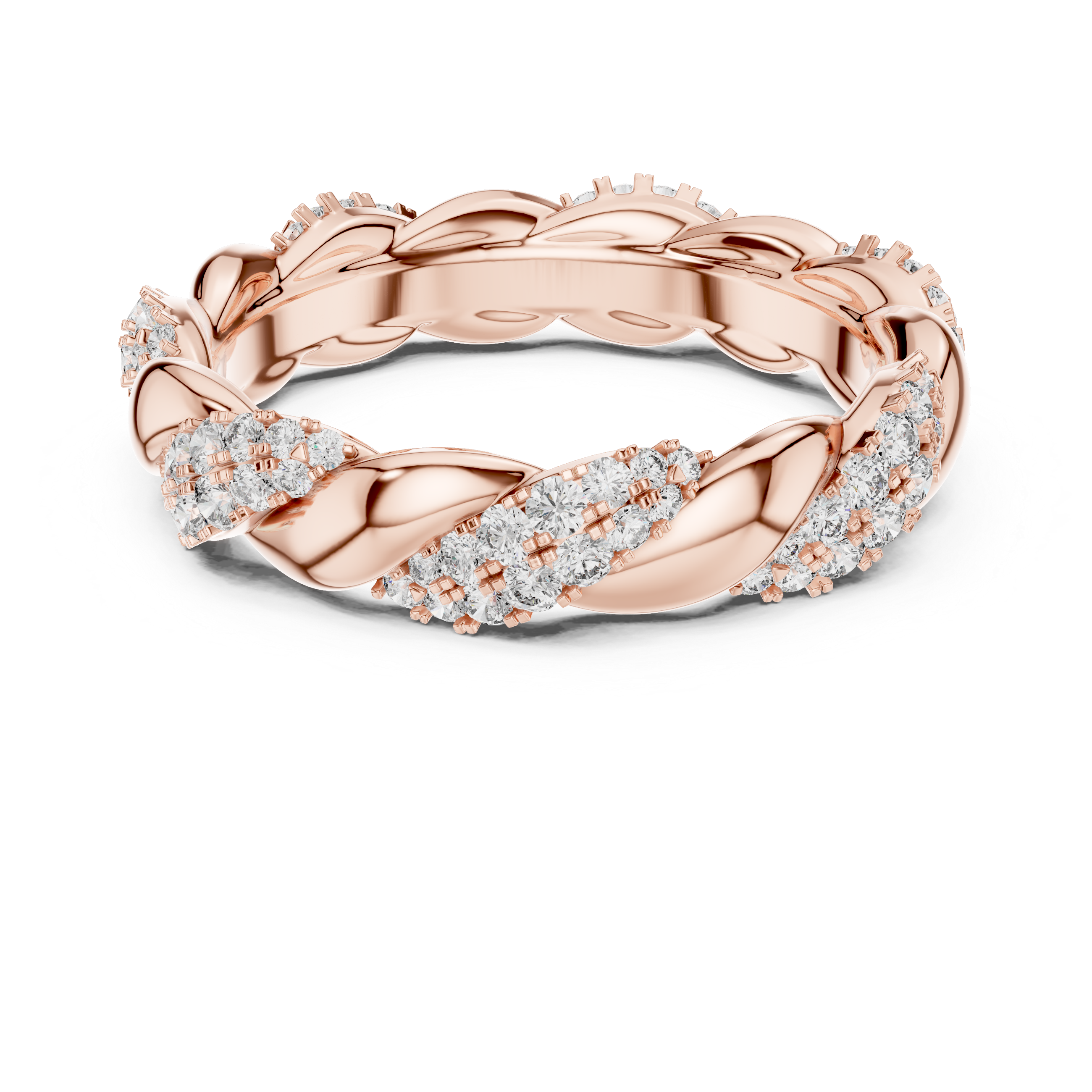 The Skagen Ring - Twisted Rope Eternity Band