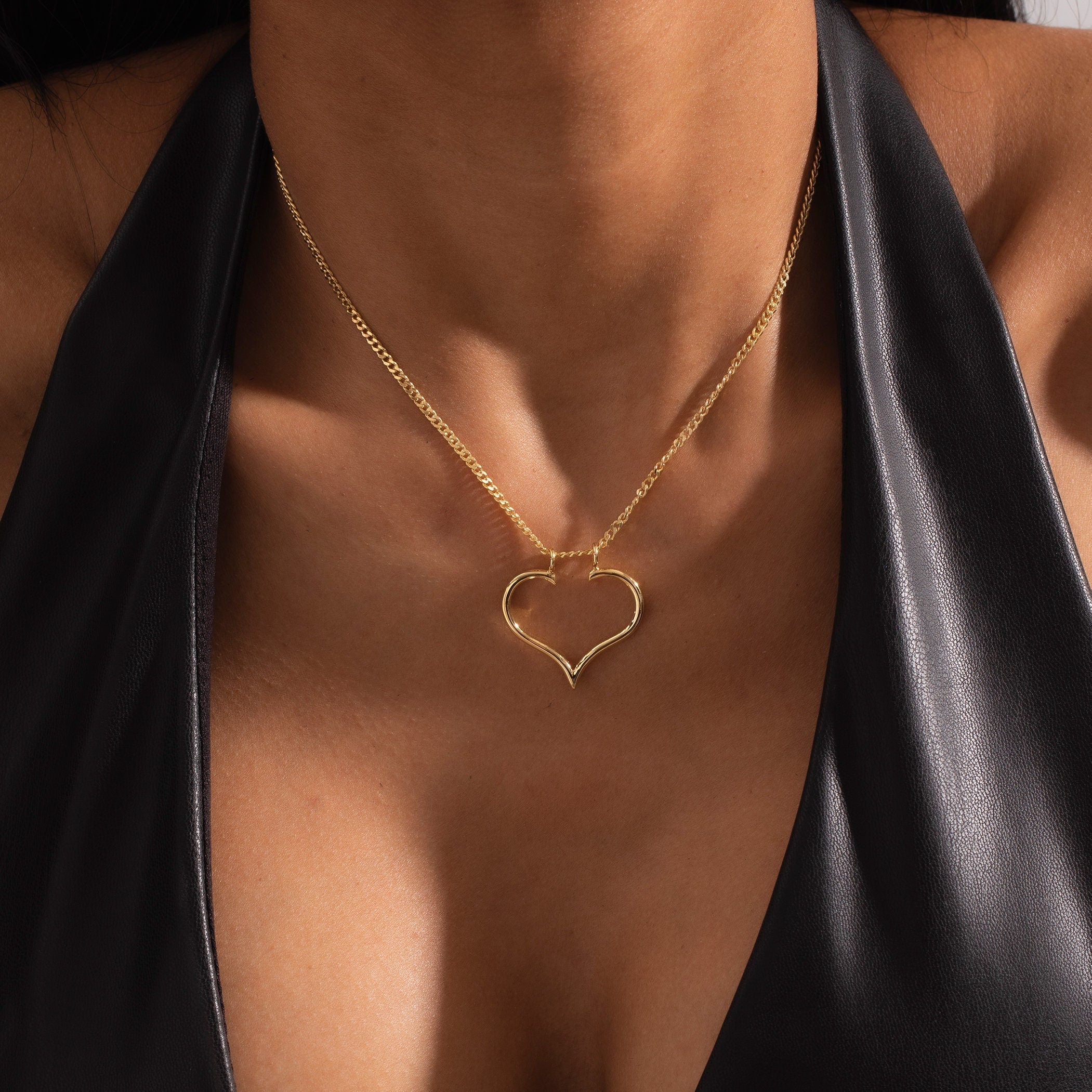 Heart Ring Keeper Necklace