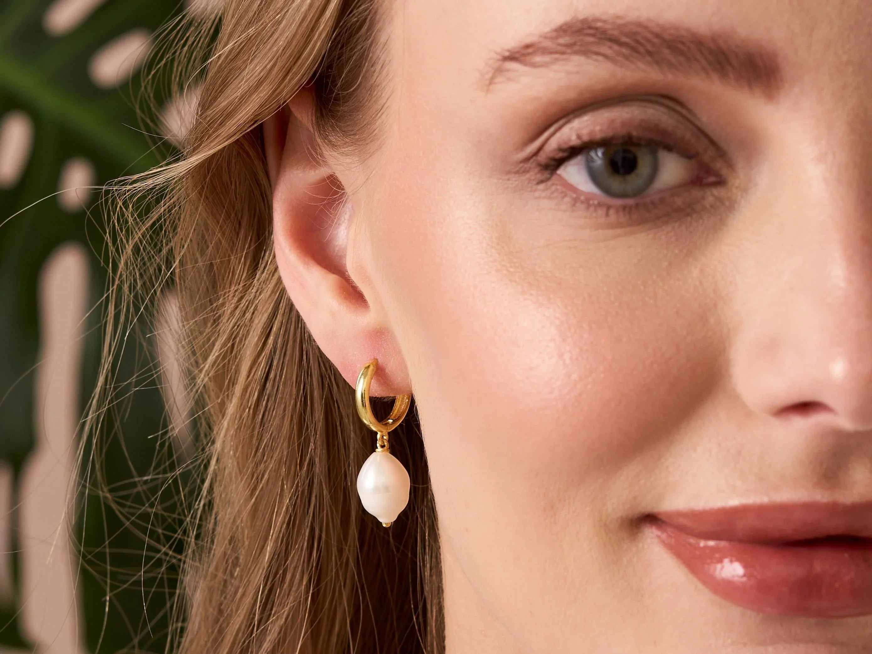 Freshwater Drop Pearl Earrings