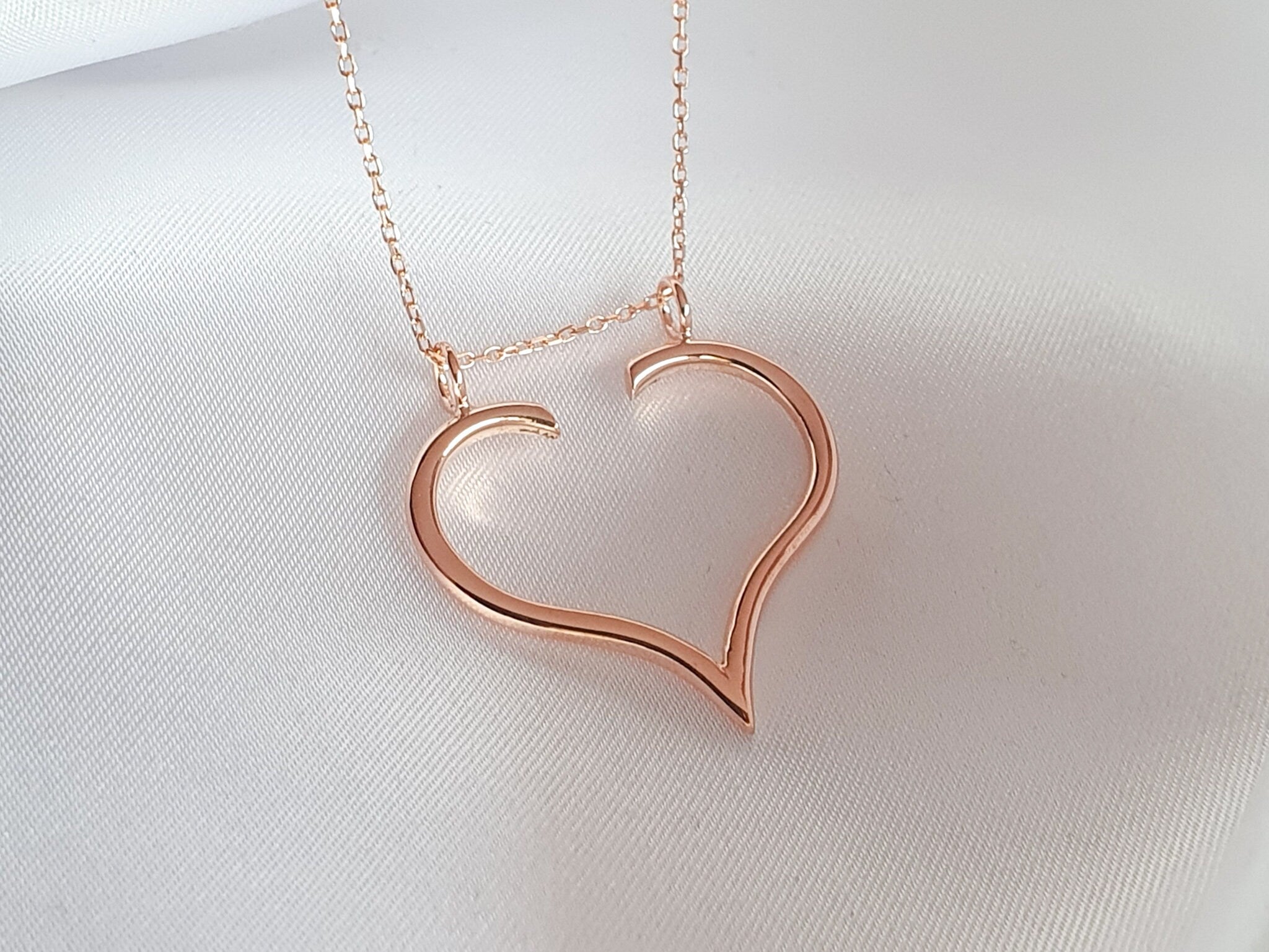 Heart Ring Keeper Necklace