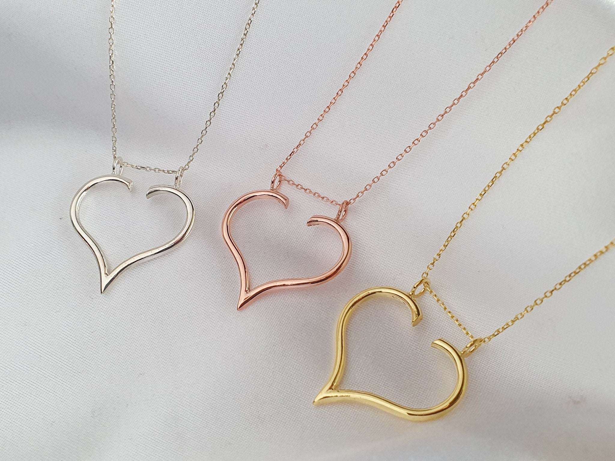 Heart Ring Keeper Necklace