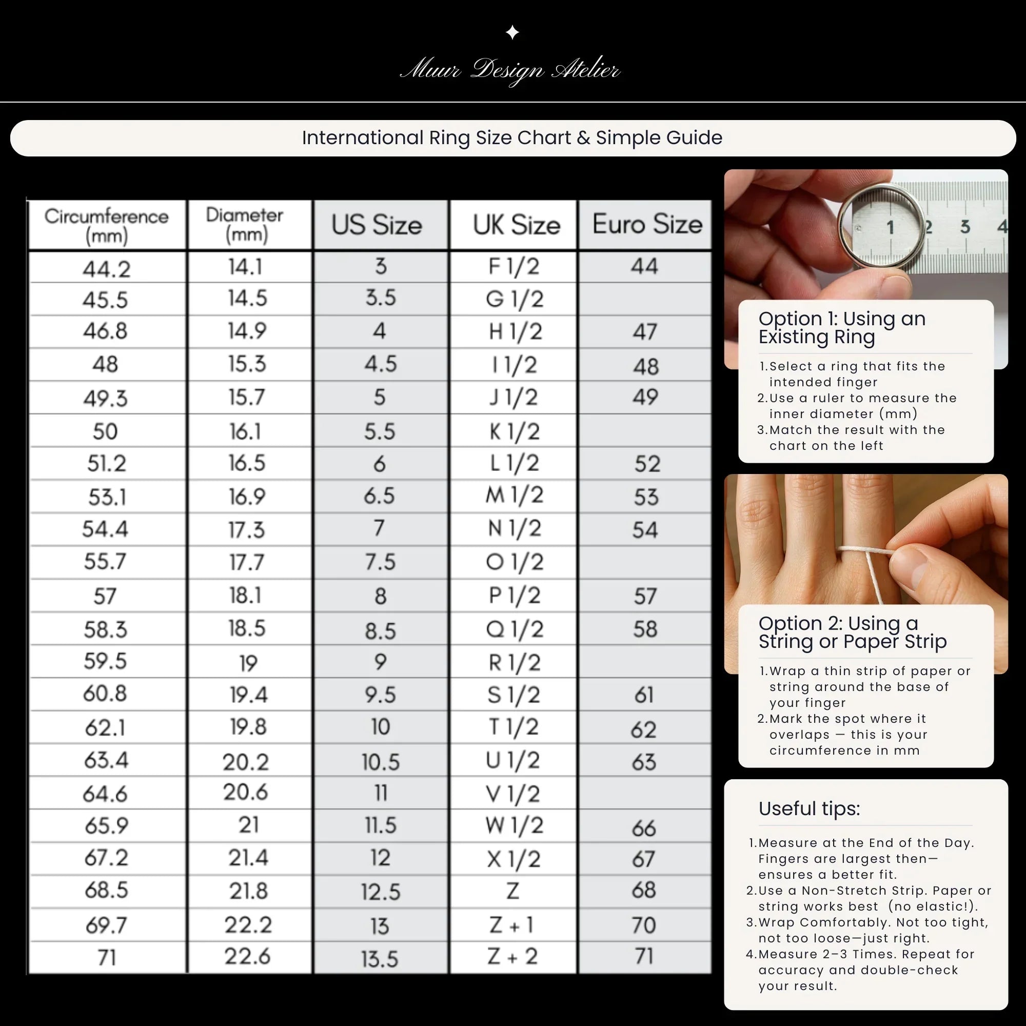 Branch Ring with Simulated Diamonds