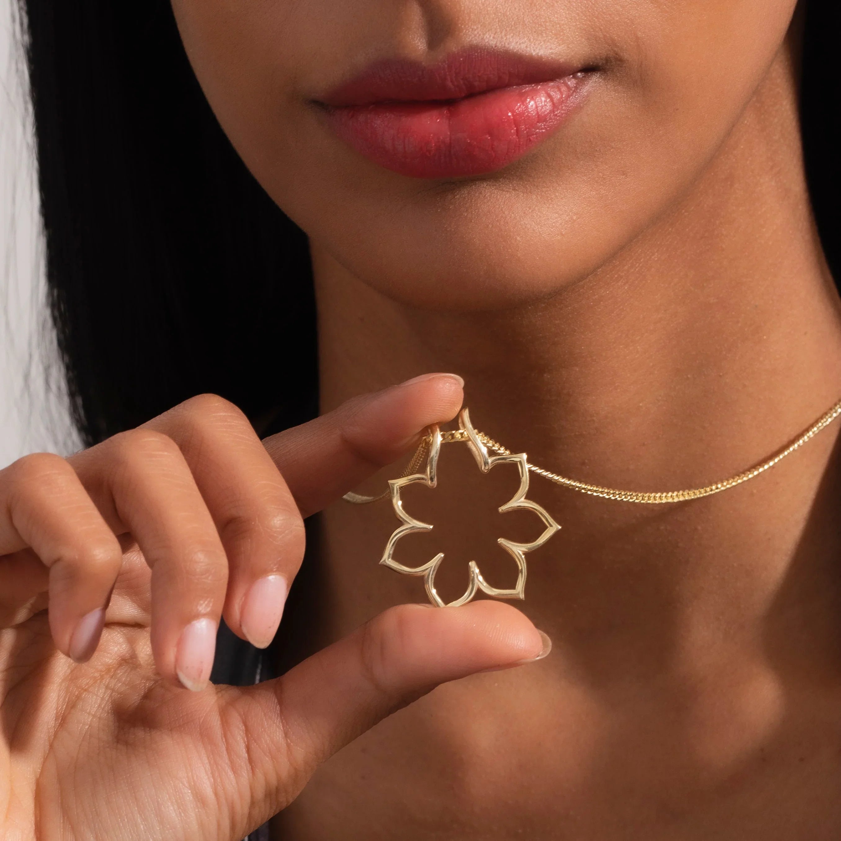 Sunflower Necklace Ring Holder