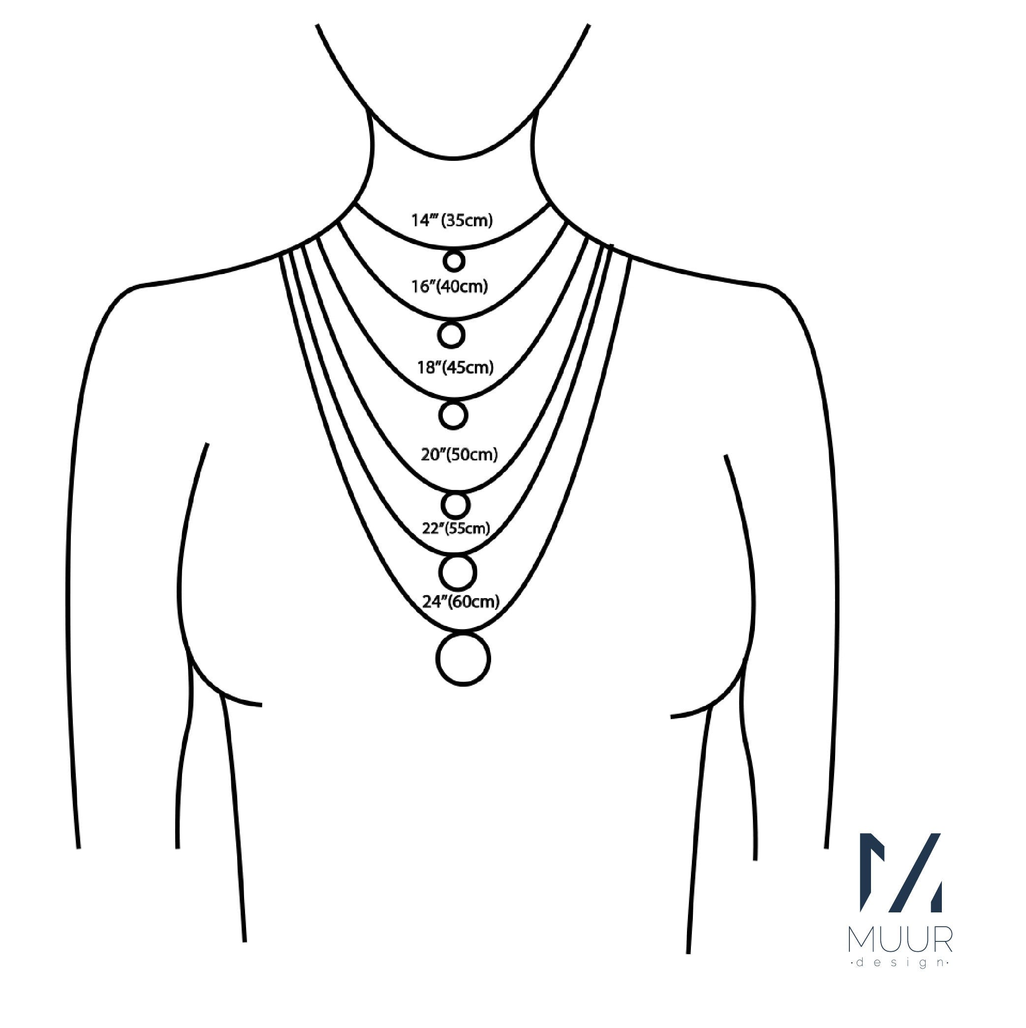 Matte Horsehoe Ring Holder Necklace